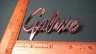 CD76 Ford Galaxie Glove Box Emblem Vintage 1961 #C1AB6204460 Club Victoria Sedan Used. Price: $49.99.