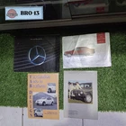 Vintage Mercedes-benz Factory Brochure Lot Of Sl G-class W124 M-class 80-90S Used. Price: $222.00.