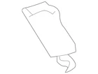 Genuine Mitsubishi Glove Box Damper 8006A188 New. Price: $33.40.