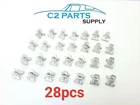 1963-1967 64 65 66 C2 Corvette Dash Pad Mount Clips 28PC Set Gm# 3824160 New. Price: $62.00.