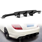 For Mercedes W204 C250 C300 C350 C63 Amg 2012-14 Gloss Black Abs Rear Diffuser New. Price: $102.85.