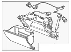 Genuine Gm Glove Box Assembly 85021745 New. Price: $208.50.