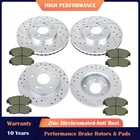 Front Rear Slotted Rotors Pads Brakes Kits For 2011-2014 Honda Accord Tsx New. Price: $138.70.