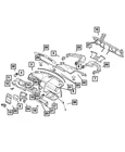Genuine Mopar Glovebox Door Latch 5JM55BD5AC New. Price: $61.01.