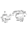 Genuine Mopar Glove Box Shelf 68138333AA New. Price: $34.24.
