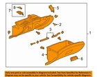 Chevrolet Gm Oem 11-15 Cruze-glove Compartment Box Assy 95174266 New. Price: $239.28.