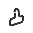 18-52984-000 Glove Box Door Striker Steel, Black, Mm 26. For Freightliner New. Price: $51.18.