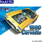 Mpc 1002 1:25 1960 Chevy Corvette 7-IN-1 Plastic Model Kit New. Price: $32.99.