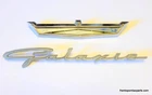 1963 Ford Galaxie Roof & Fender Emblems #C3AB-16098-C Oem Used. Price: $49.95.