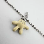 Disney Mickey Glove Necklace Reversible Rhinestones Arribas Brothers Swarovski Used. Price: $20.00.