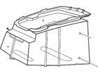 Genuine Ford Console Compartment 2C3Z-2506010-AAA New. Price: $126.46.