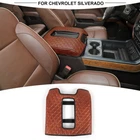 Brown Center Console Lid Armrest Leather Protector Cover For Chevy Silverado 19+ New. Price: $17.29.