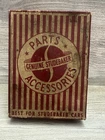 Vintage Studebaker Original Parts Cardboard Box Red And White Design Used. Price: $16.27.