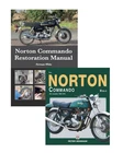 Norton Commando 2-BOOK Set: Restoration Manual & History With 700+ Photos New. Price: $101.00.