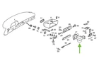 Mercedes-benz Glove Box Lock W/key 126-680-03-84 -for Mbz 300SE, 420SEL & More New. Price: $66.84.