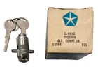 New Old Stock Glove Box Lock For 1966-69 Dodge/plymouth Models Mopar #2935900. Price: $115.00.