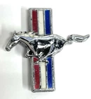 Scott Drake C5ZB-65060A14-A Glove Box Emblem Fits 65-66 Mustang Used. Price: $5.40.