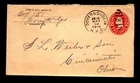 1916 Dover & Dublin Rpo Cover - L21520. Price: $14.24.