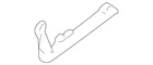 Genuine Nissan Glove Box Support 68513-ZS00A New. Price: $123.79.
