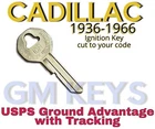 1936-1966 Gm Cadillac Ignition Key Cut To Code 9001-9250 New. Price: $11.99.