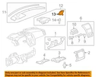Gm Oem Instrument Panel Dash-compartment Latch 25874911 New. Price: $10.07.