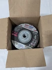 (5) United Abrasives Depressed-center Wheel 4-1/2" Dia, 3/32" T, 5/8-11 22120 New. Price: $15.30.