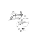 Genuine Mopar Glove Box Door Dampener 68732881AA New. Price: $20.00.