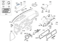 Genuine Mercedes-benz Holder 203-689-02-14 New. Price: $6.34.