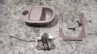 Chevrolet Trailblazer Latch 2002-05 Handle W/o Key Lt Gray Used. Price: $20.99.