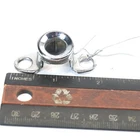 1960 Galaxie Sun Viser Bracket Chrome Used Ford# C0AB-6406095A. Price: $17.97.