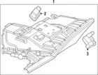 Genuine Mercedes-benz Glove Compartment Housing 296-680-12-00-9J38 New. Price: $574.35.