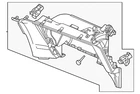 Genuine Honda Glove Box Housing 77502-3A0-A01ZA New. Price: $99.88.