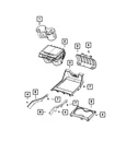 Genuine Mopar Console Cup-holder 68541931AC New. Price: $60.74.