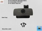 15296555 07 To 14 Silverado Tahoe Yukon Suburban Glove Box Latch Lock Dark Gray Used. Price: $29.00.