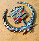 Vintage Cadillac Crest Nice! Gm Caddy Badge Emblems Hood 1970S 1980S For. Price: $27.90.