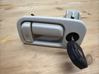2000-2002 Jaguar S-type Glove Box Latch Lock Handle W/ Key Ivory Tan Oem #4 Used. Price: $39.99.