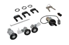 1987-1993 Ford Mustang Black One-key Ignition Door Trunk Glove Box Locks 5PC Set New. Price: $79.95.