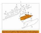 Gm Oem 16-20 CT6 Instrument Panel Glove Box-shelf 23437872 New. Price: $95.97.