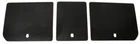 1973-79E Corvette Door-rear Storage COMPARTMENT-PLASTIC-3 PIECES-73-79E (EC264)! New. Price: $94.95.