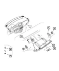 Genuine Mopar Instrument Panel Glove Box 6VP12LXHAA New. Price: $153.51.