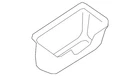Genuine Volkswagen Glove Box Storage Compartment 5C5-857-465 New. Price: $13.81.