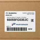 Genuine 2009-2014 Subaru Forester Instrument Panel Cover 66055FG030JC New. Price: $114.00.