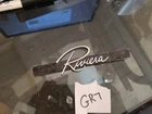 1963 Buick Riviera Glove Box Dash Emblem Oem 1361500 Gm ..bin GR7 Used. Price: $23.99.