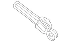 Genuine Volkswagen Glove Box Support 1T3-858-309-A New. Price: $42.01.