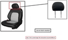 Rh Frt Brwn Lea Headrest Oem 2019 Gmc SIERRA150 Used. Price: $75.00.