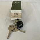 Jaguar Xjs Glove Box Latch, Barrel Knob With Keys, BCC2512, Genuine New. Price: $169.00.