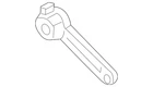 Genuine Volkswagen Glove Box Support 561-858-309 New. Price: $14.15.