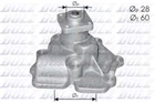 Dolz F114 Water Pump Ford Neu. Price: $44.15.