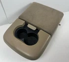 99-10 Oem Ford F150 Center Console Lid Jumpseat Armrest Cloth Tan Beige Used. Price: $124.90.