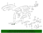 Genuine Gm 21040288 Retainer Clip - Dash/instrument Trim Panel (pkg Of 6) New. Price: $28.37.